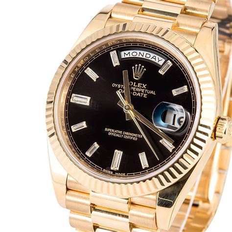 rolex no date president|pre owned rolex president 40mm.